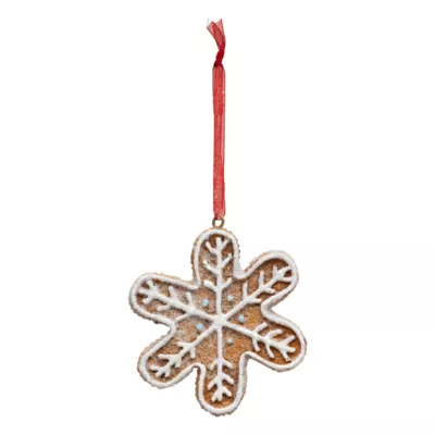 Suspension de noël cookie décor flocon 8cm Feeric Light & Christmas