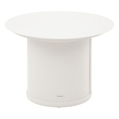 Table basse de jardin Olimio coloris blanc Hespéride ⌀68 cm