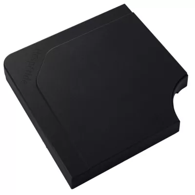 Pied de parasol dalle carré noir Hesperide Stacio 25kg