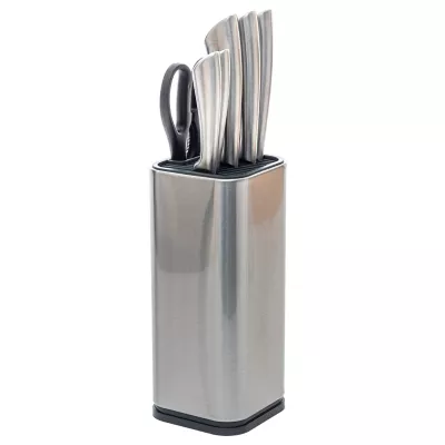 Bloc de rangement avec 5 couteaux 5Five inox