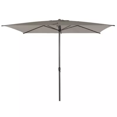 Parasol droit rectangulaire Loompa 3X2 m Taupe Hesperide