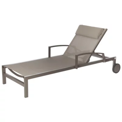 Transat Ocala coloris noisette et tonka Hespéride L.197 cm