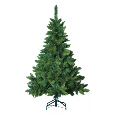 Sapin de Noël artificiel vert Blooming H.152 cm support inclus