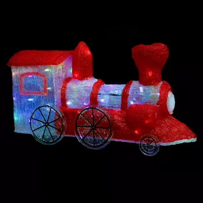 Décoration extérieure de Noël locomotive LED