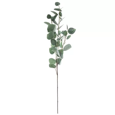 Tige d'eucalyptus décorative H.92cm bleu vert clair Atmosphera