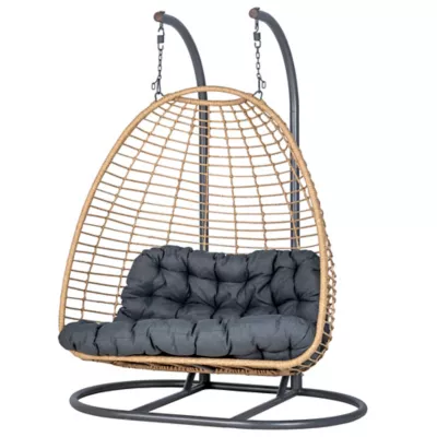 Fauteuil oeuf suspendu AJAR 2 places HESPERIDE