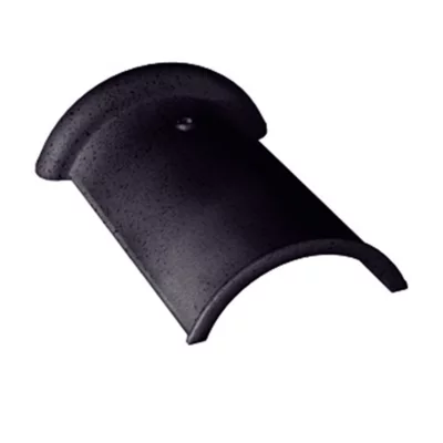 Faîtière demi-ronde de 33 Régence noir