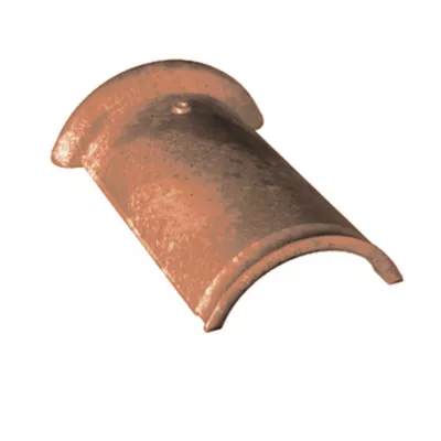 Faîtière/Arêtier demi rond de 40 Abeille silvacane littoral