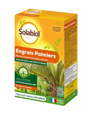 Engrais palmiers Solabiol 1,5kg prêt à l'emploi