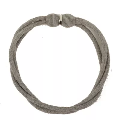 Embrasse à rideaux à rideaux tressé aimanté gris V.Creations
