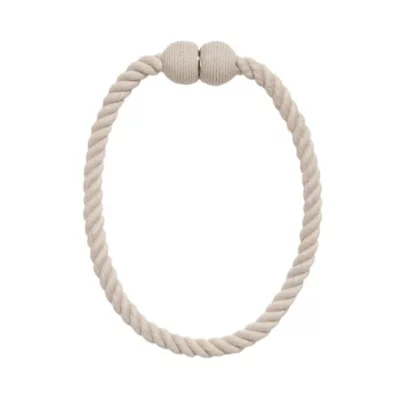 Embrasse à rideaux lien corde aimanté lin V.Creations