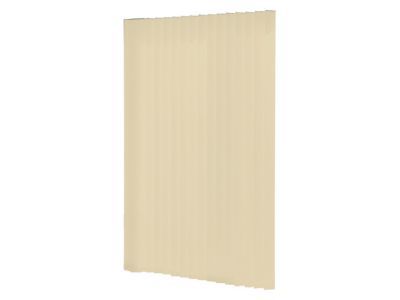 5 lamelles pour store californien Uni opaque beige 280 cm Madeco