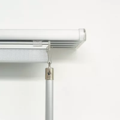 Rail panneau japonais gris L.240 cm Madeco