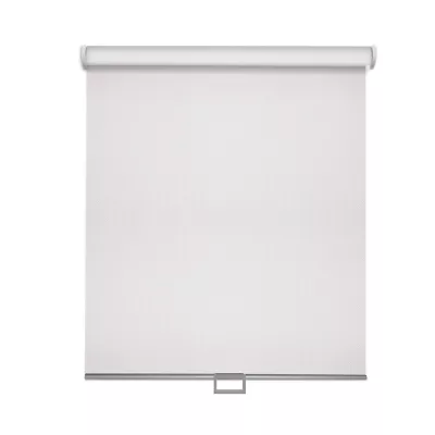 Store enrouleur occultant automatique blanc l.42 x H.160cm Madeco