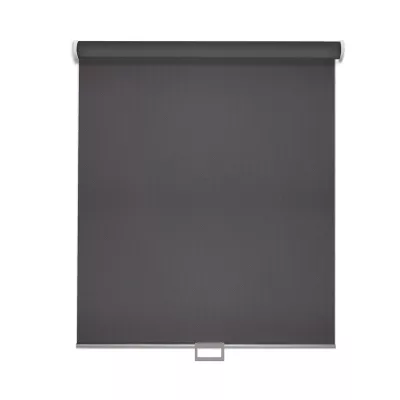 Store enrouleur occultant automatique anthracite l.52 x H.160cm Madeco