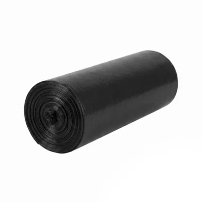 Sac poubelle vendu par 20 recyclé 30 L couleur noir