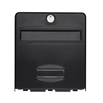 Boîte aux lettres 1 porte Balthazar Noire Burg-Wachter