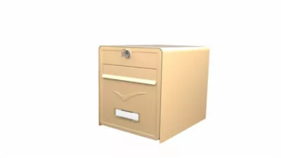 Boîte aux lettres 2 portes Baléo Beige Burg-Wachter