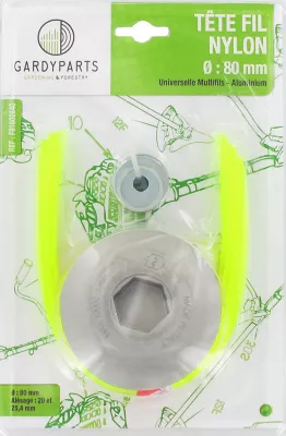 Tête alu fils pour débroussailleuse TECOMEC