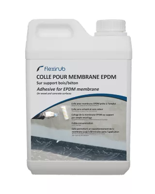 Colle pour membrane EPDM sur support bois et béton - 2 L