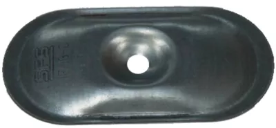 Platines de fixation - 82 mm x 40 mm x Ø 9 mm