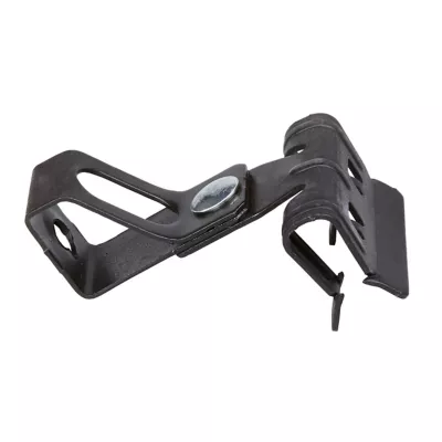 100 clips fixation noir SM8 4 x 4,6 x 6 cm