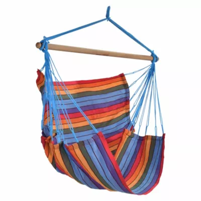 Chaise hamac TranKil Jobek H. 140 cm x L. 110 cm multicolore