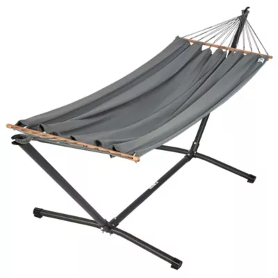 Set hamac Metalik Kolor anthracite 300 x 100 x 95 cm Jobek + support acier