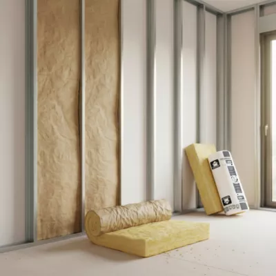 Image principale de Rouleau laine de verre Supralaine - 1,2 x 10 m ép.100 mm R. 2.5m²K/W