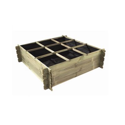 Carré potager Foreststyle Nikol 120 x 120 x h.40 cm