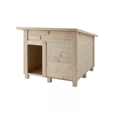Niche en bois Milou Forest Style pour chien