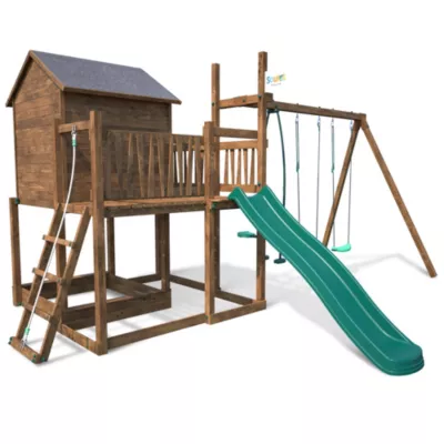 Aire de jeu en bois 5,33 x 3,83 x H.2,71 m, Soulet Tenerife
