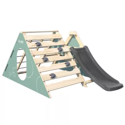 Aire de jeux avec toboggan Hercule pour enfants Soulet