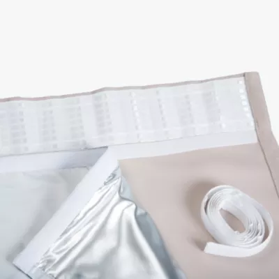 Doublure thermique pour rideau reversible été / hiver argent l.135 x H.240cm Rocle