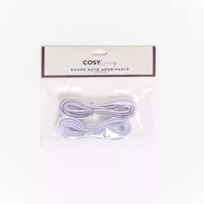 Bande auto aggripante adhésive blanc L.150 x l.2cm Rocle, Cosy living