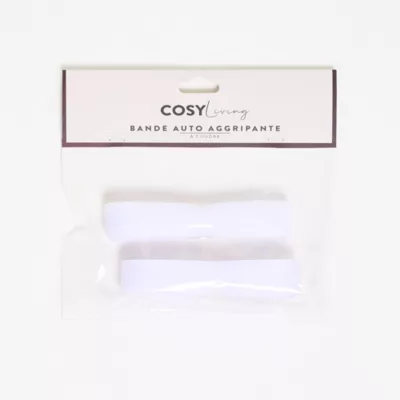 Bande auto aggripante à coudre blanc L.150 x l.2cm Rocle, Cosy living