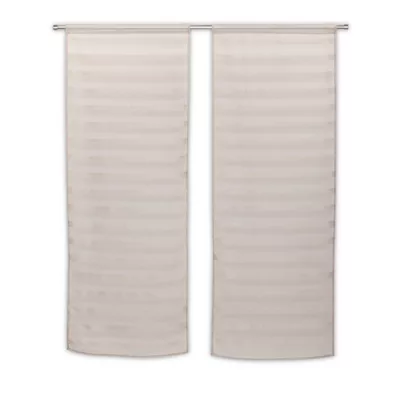 Voilage Utopia Argile 60 x 160 cm
