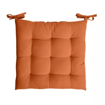 Galette de chaise terracotta JBY Creation L.38 x l.38 cm