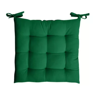 Galette de chaise vert JBY Creation L.38 x l.38 cm