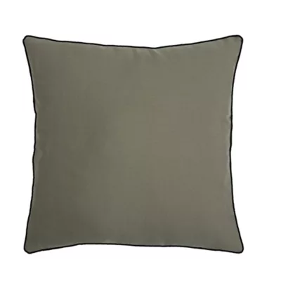 Coussin Sevag JBY L.45 x l.45 cm vert kaki