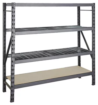 Etagère métal noir XXL l. 180 x P. 60 x H. 183 cm