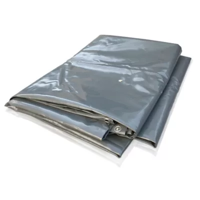 Bâche hiver pour piscine bois rectangle 4 pans Mint
