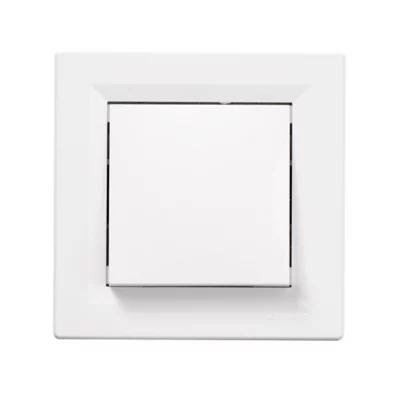 Image principale de Interrupteur va-et-vient complet Schneider Electric Asfora blanc