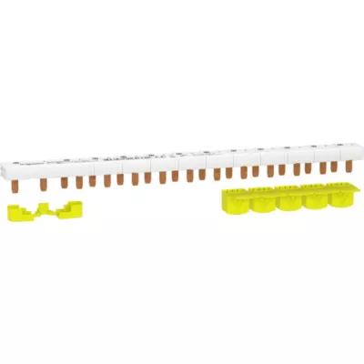 Image principale de Peigne monobloc 1 port + neutre 13 modules Resi9 XP 63A