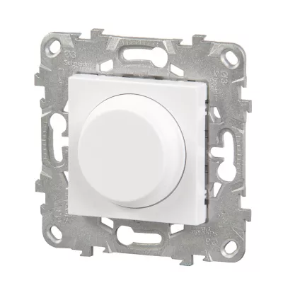 Variateur de lumière universel Schneider Electric Unica Déco blanc