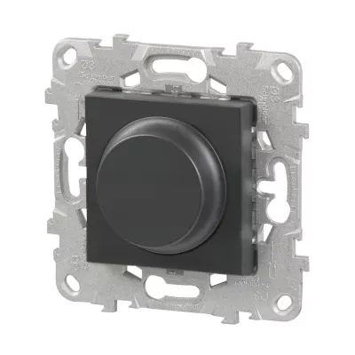 Variateur de lumière universel Schneider Electric Unica Déco anthracite