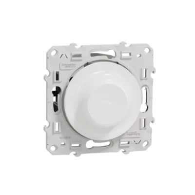 Image principale de Variateur de lumière universel en 2 ou 3 fils 3W 200W Schneider Electric Odace blanc