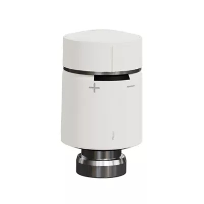 Tête de vanne thermostatique connectée Schneider Electric Wiser blanc