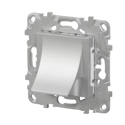 Sortie de câble diamètre 6 à 12 mm Schneider Electric Unica Déco aluminium