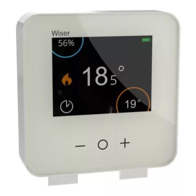 Thermostat d'ambiance connecté blanc - Schneider Electric Wiser